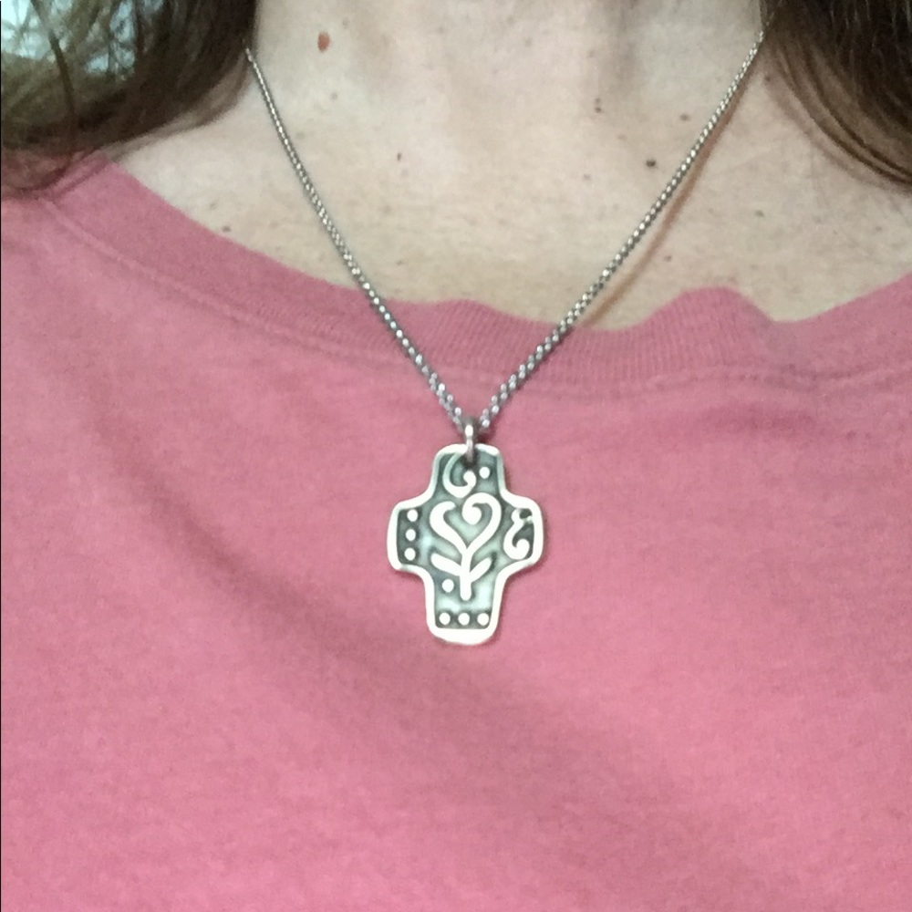 James Avery Love Of Life Cross Necklace
